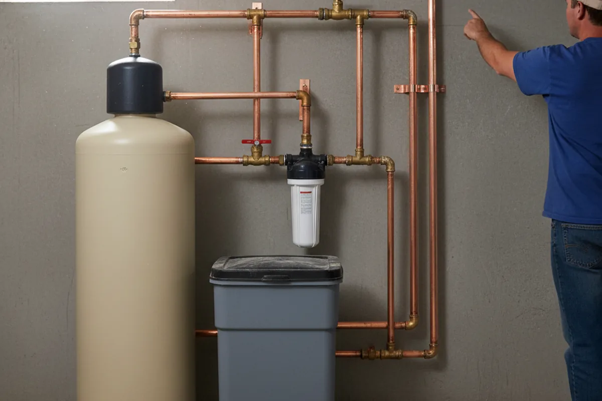 Whole-house water treatment system installed in Whitney
